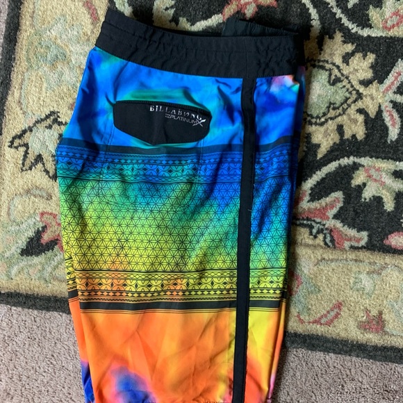Sz 29-30 Platinum Billabong Board Swim Surf Shorts - Picture 8 of 10